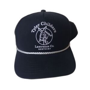 Tyler Childers Trucker hat Rope Brim Lawrence Co. Kentucky music